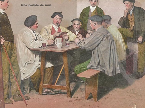 [2] 1911 Mus jokoa - 1911 Una partida de mus